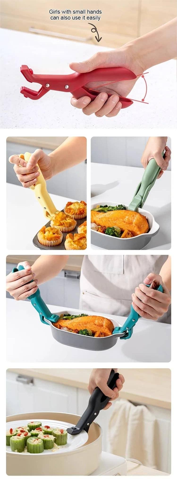 ✨Multi-Purpose Anti-Scald Bowl Holder Clip for Kitchen - onlinemegasale.com