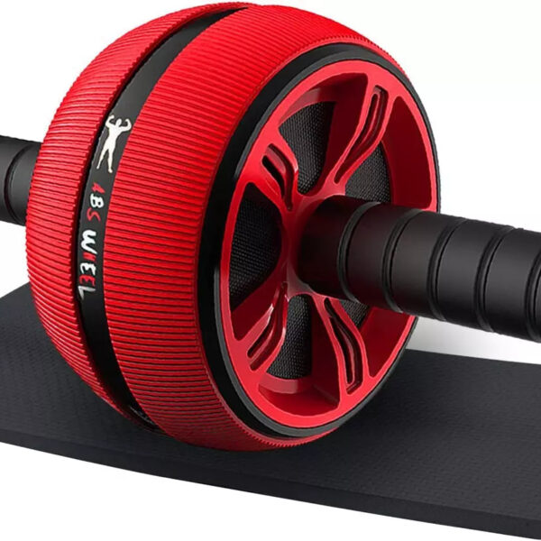 Abdominal Wheel Roller | Blue Exercise Roller for Core Strengthening and Belly Training