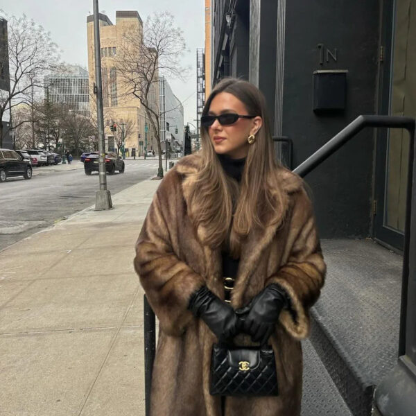 Riley - Elegant Fur Coat for Women