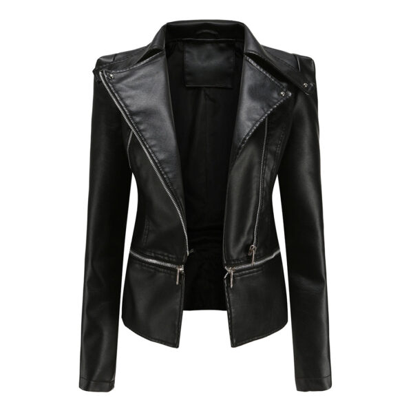 Bruna™ - Elegant Leather Jacket