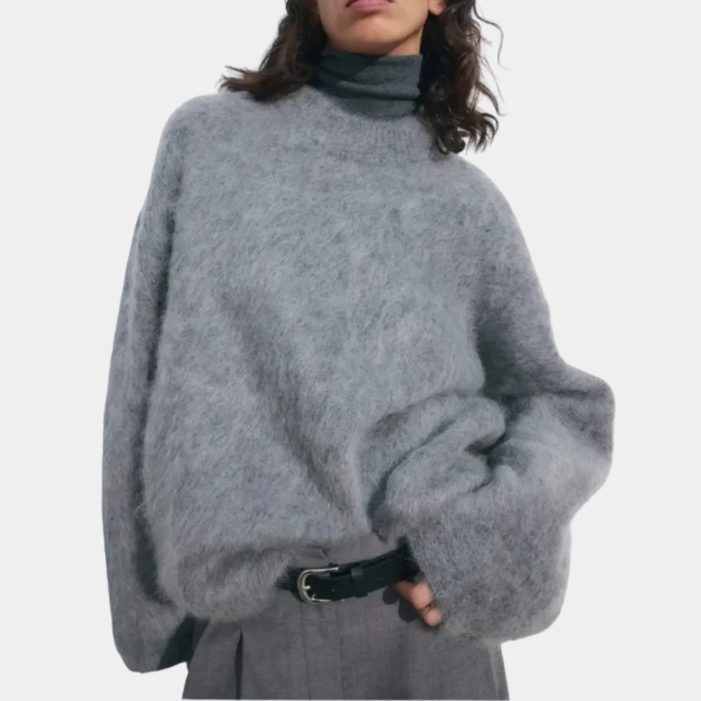 Hope™ - Oversized Knitted Sweater - onlinemegasale.com