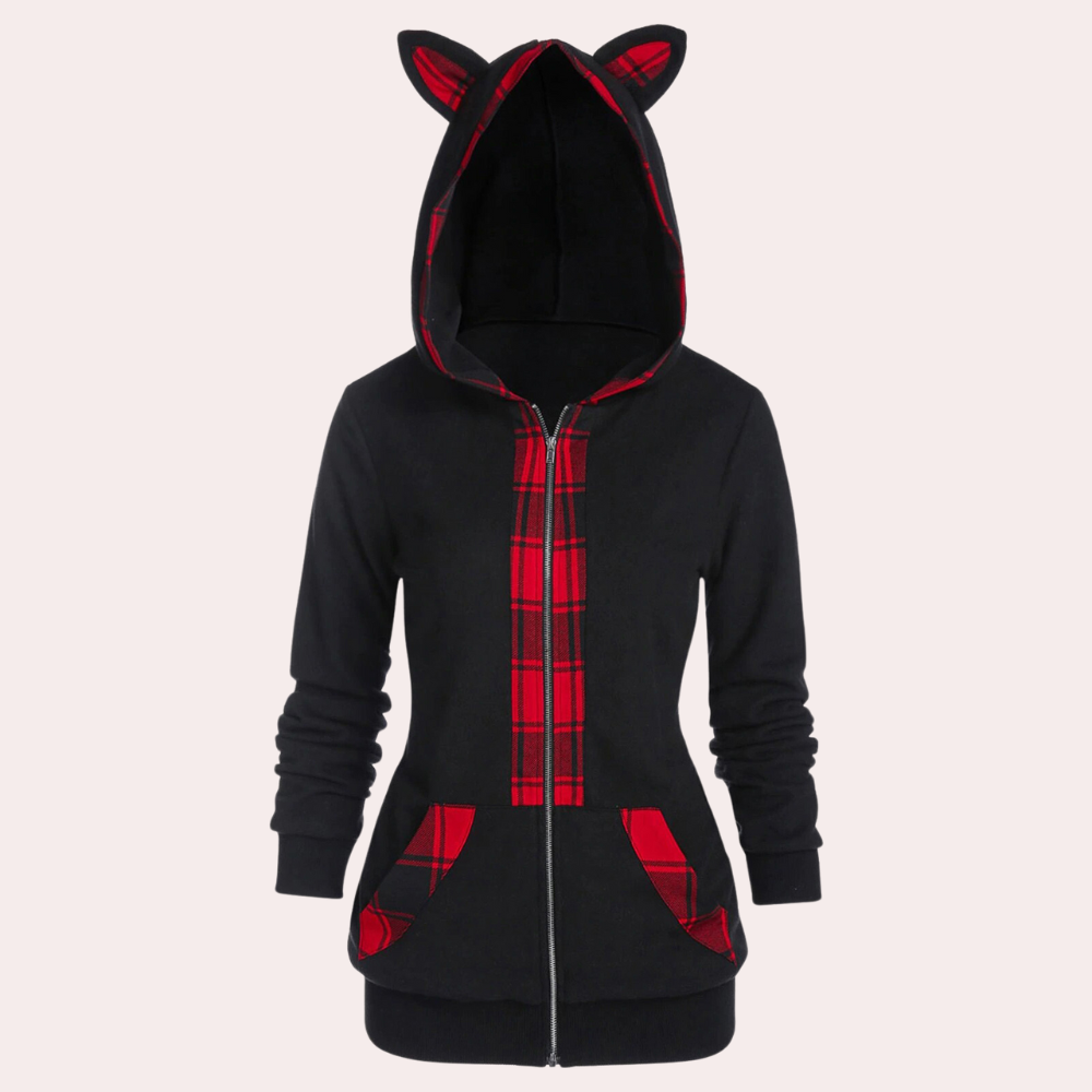 Jordyn™ - Cat Ear Hoodie - onlinemegasale.com