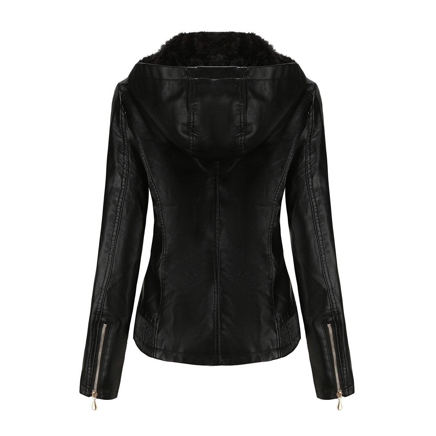 Zania™ - Leather jacket for women - onlinemegasale.com