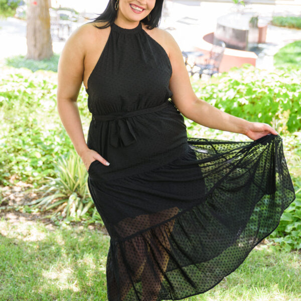 Chic Check Mate Maxi Dress