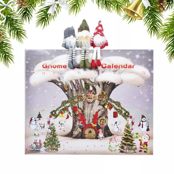 Christmas Gnome Advent Calendar