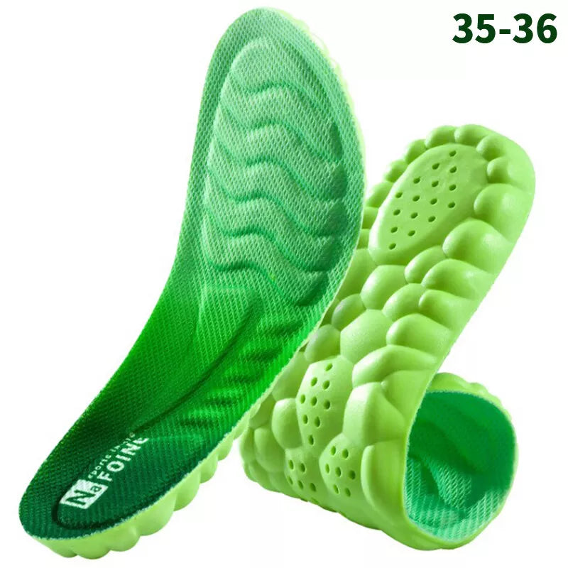 Insoles Orthopedic, Green / EU45-46(280mm) - onlinemegasale.com