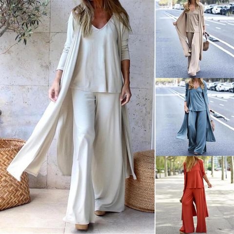 Greta™ - Comfortable 3-Piece Set - onlinemegasale.com