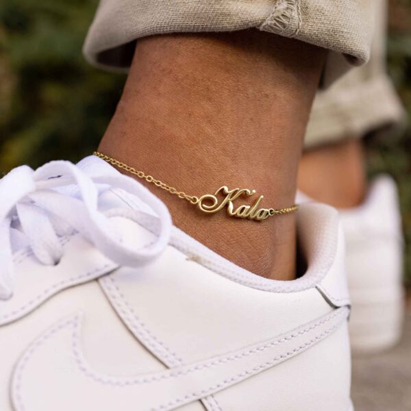 Custom Name Anklet