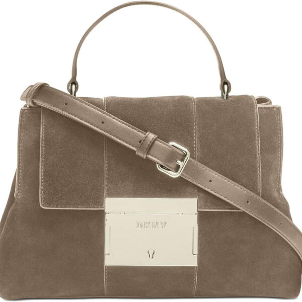 DKNY Adam Leather Top Handle Satchel