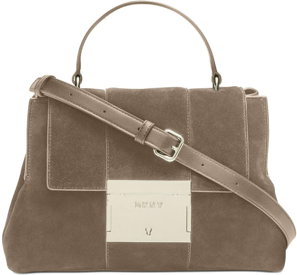 DKNYAdamLeatherTopHandleSatchel DKNY Adam Leather Top Handle Satchel - onlinemegasale.com