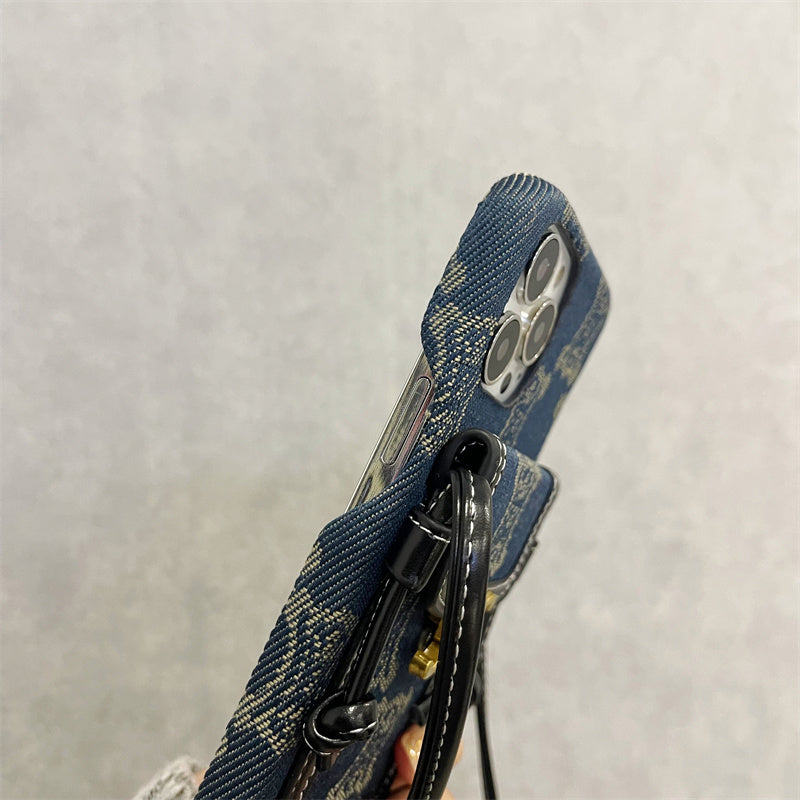 Trendy Canvas Crossbody Lanyard with Card Holder & Coin Purse for iPhone 16 Pro Max/15/14/13/12/11 - onlinemegasale.com Trendy Canvas Crossbody Lanyard with Card Holder & Coin Purse for iPhone 16 Pro Max/15/14/13/12/11 - onlinemegasale.com