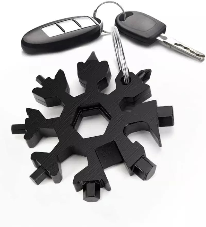 18-in-1 Stainless Steel Snowflake Multi-Tool - onlinemegasale.com