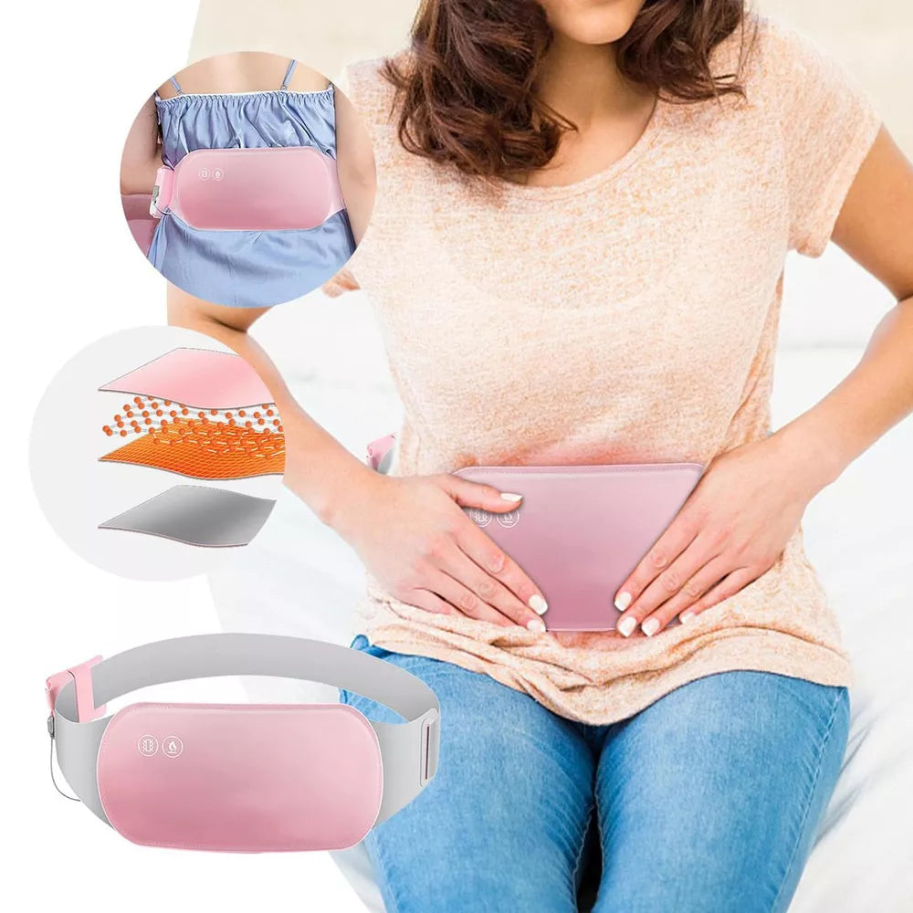 Menstrual Period Heating Pad Three Shifts Heating Vibration - onlinemegasale.com Menstrual Period Heating Pad Three Shifts Heating Vibration - onlinemegasale.com