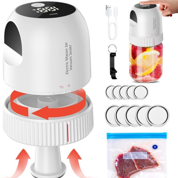 3-in-1 Upgrade Electric Vacuum Sealer Kit