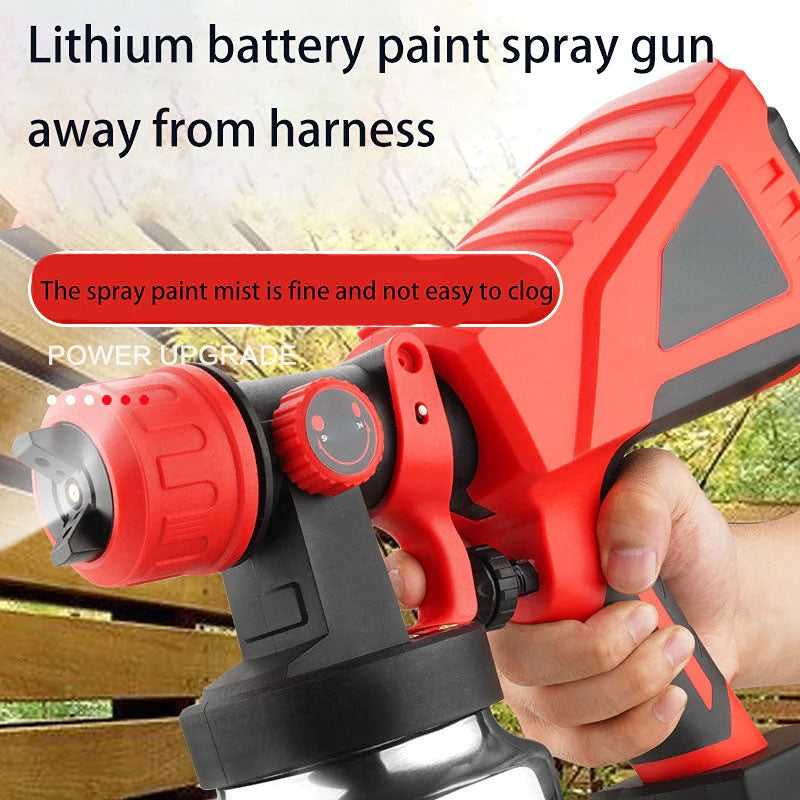 Electric Spray Gun Detachable High-voltage Electric Paint Spray Gun Latex Paint Spray Paint - onlinemegasale.com
