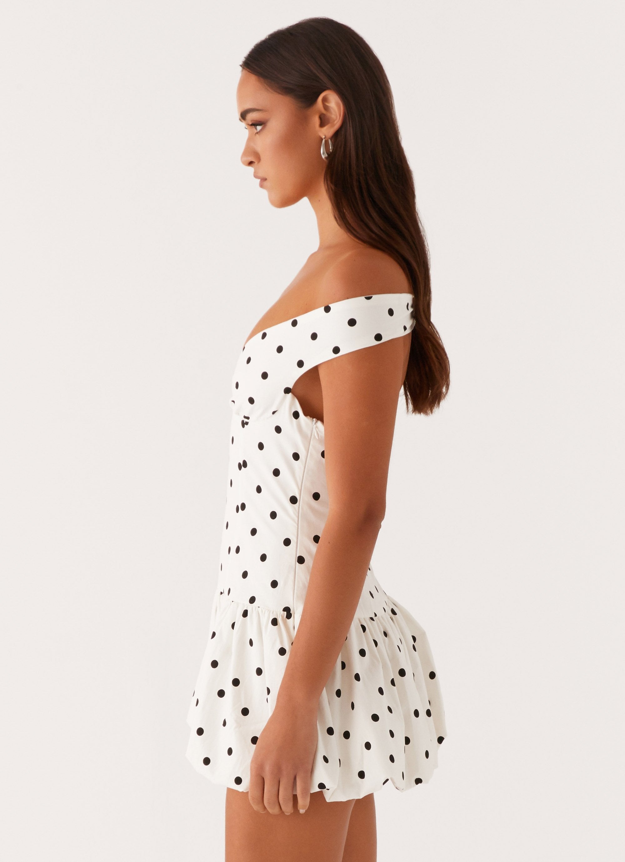 Madelyn™ - Mini Polka Dot Dress - onlinemegasale.com