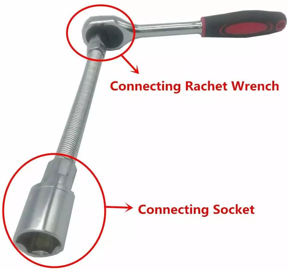 Flexible Socket Extension Bar - onlinemegasale.com