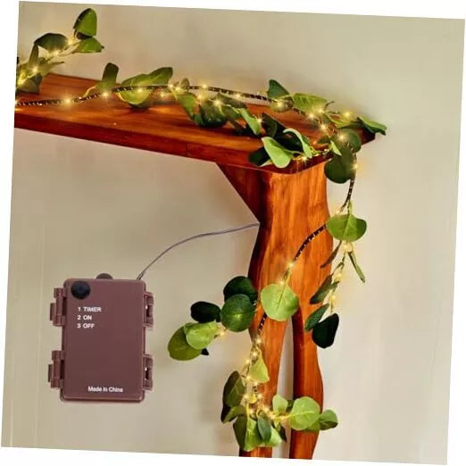 Fairy light olive branch - magical light chain in olive branch design