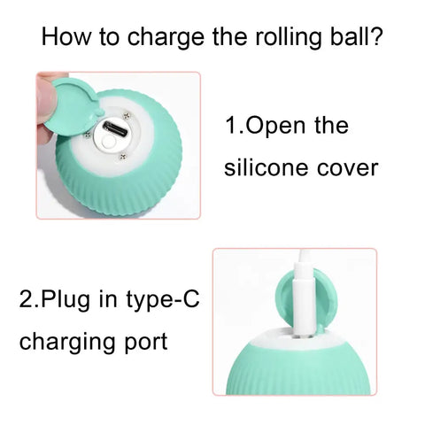 Automatic gravity rolling ball instructions