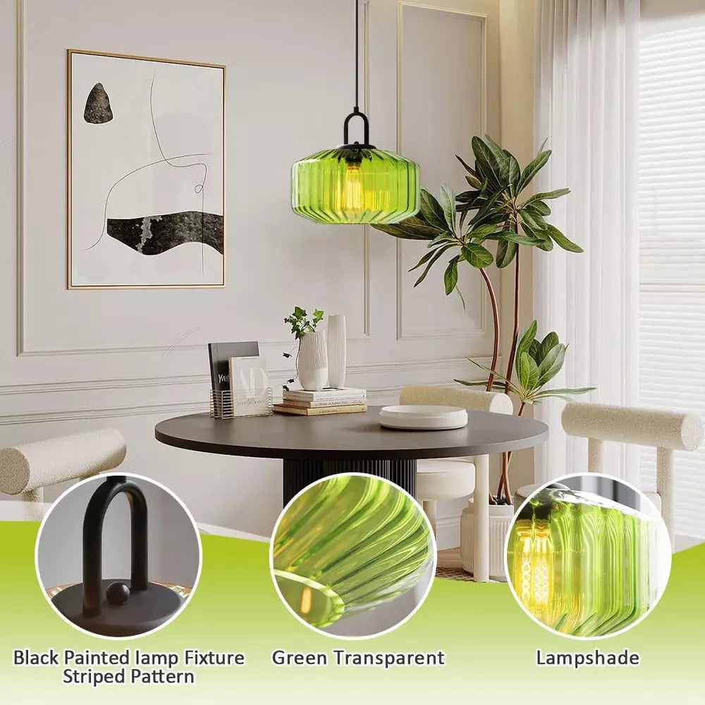 Retro Glass Pendant Light - onlinemegasale.com Retro Glass Pendant Light - onlinemegasale.com