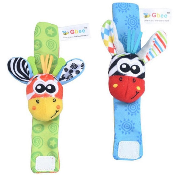 Wristband Animal Rattle Toy