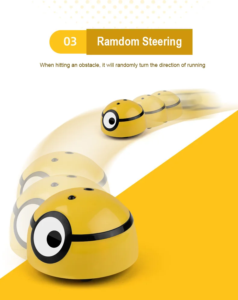 Intelligent Infrared Sensor Escaping Automatic Walk Interactive Pet Toy - onlinemegasale.com