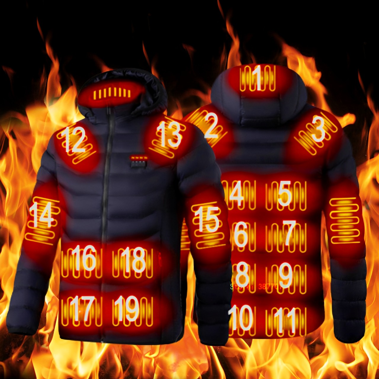 Heatedjacket_1 Heated smart jacket for him - onlinemegasale.com