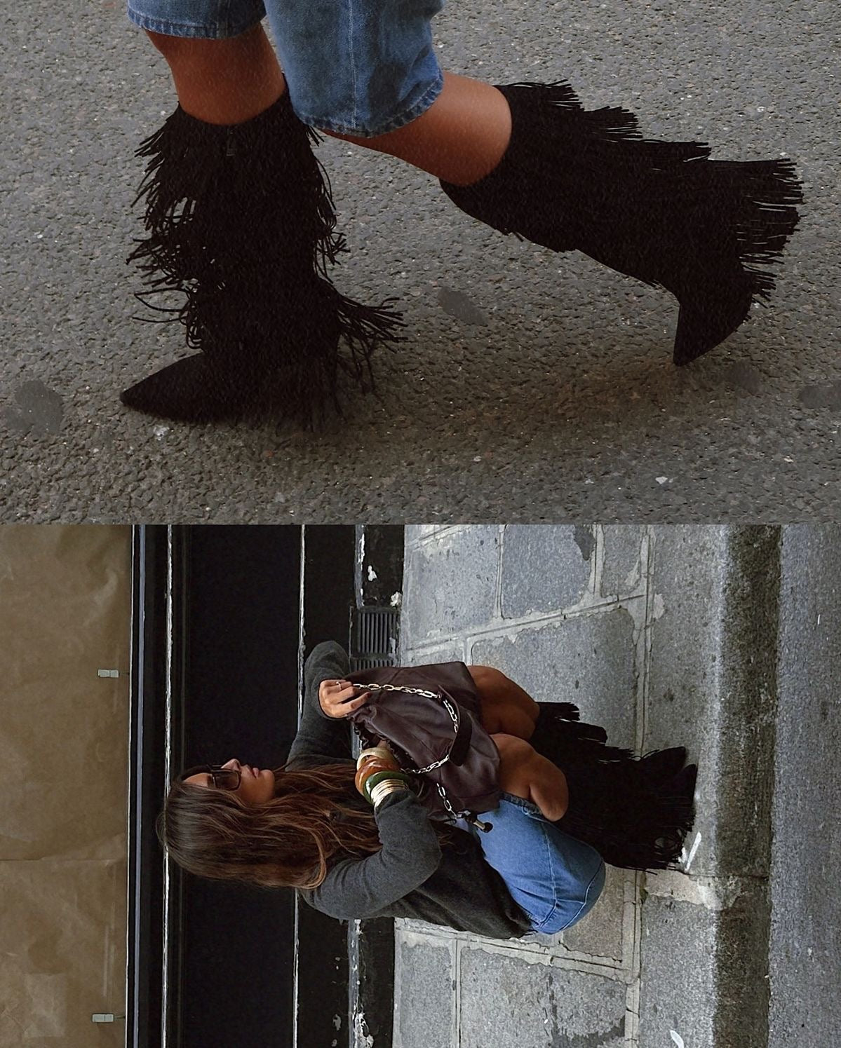 Andrey™ - Boho Boots Fringe - onlinemegasale.com