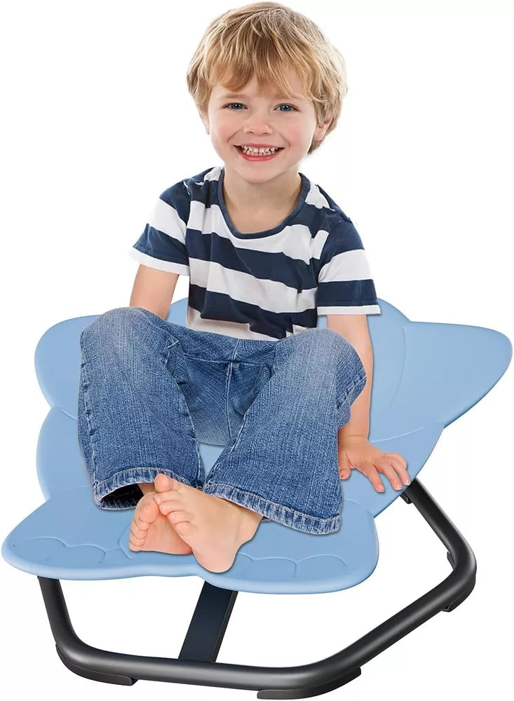 KidsSensorySpinningChairSwivelWobbleChairforAutismandSensoryPlayBlue0 Kids Sensory Swivel Chair - onlinemegasale.com
