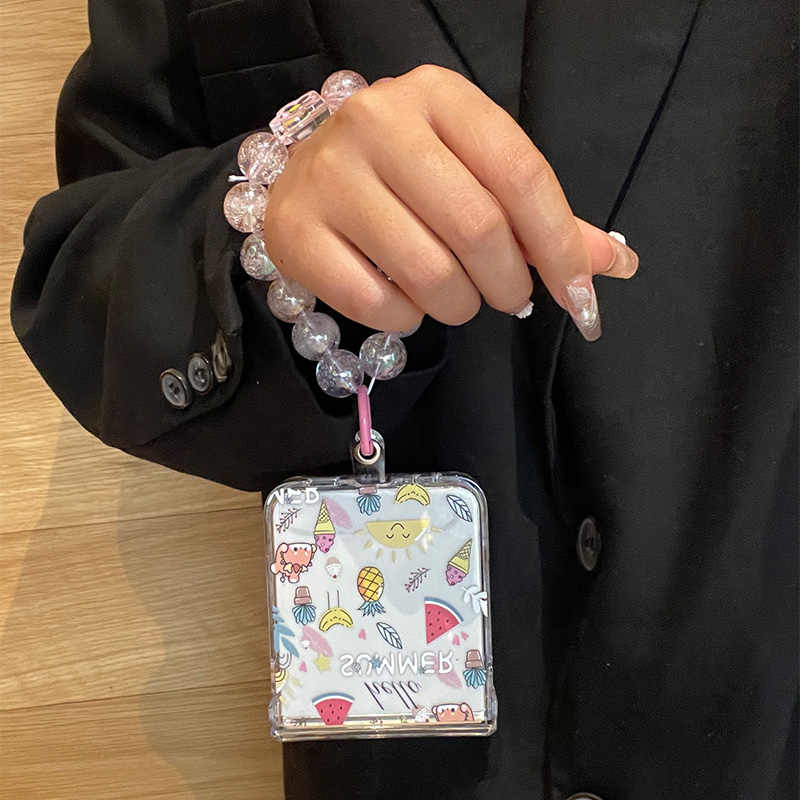 Hello Summer Fruit Case for Samsung Galaxy Z Flip 6/5/4 - onlinemegasale.com