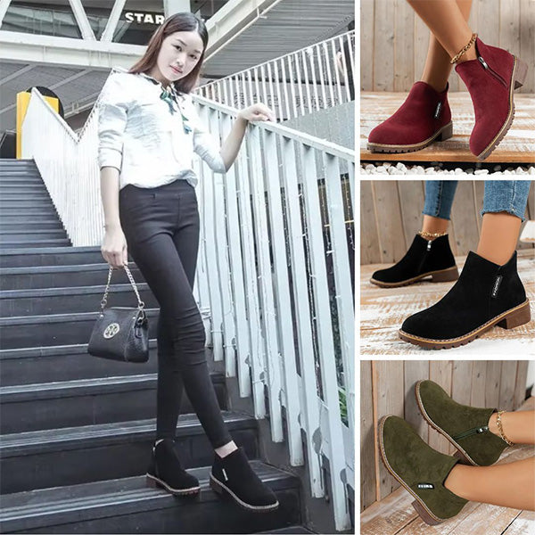 Fiama™ - Ankle Boots for Cold Days - onlinemegasale.com