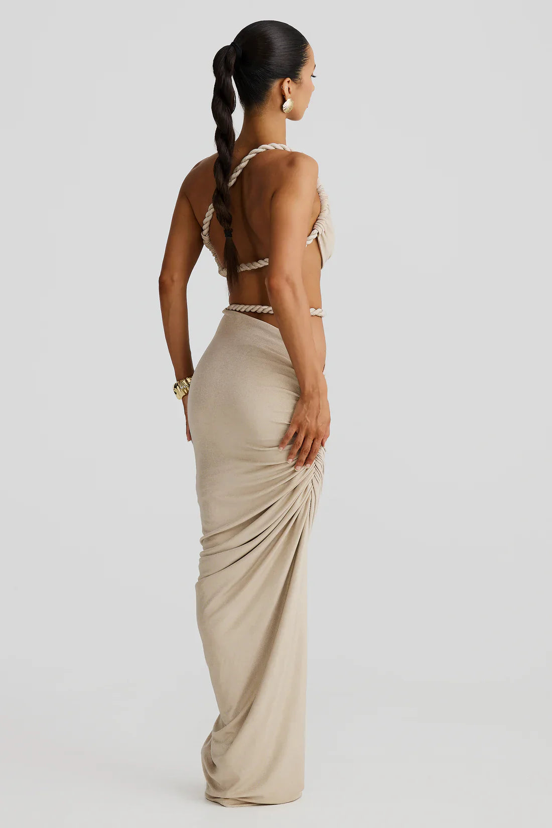 Zenaia - Top and Long Skirt Set - onlinemegasale.com