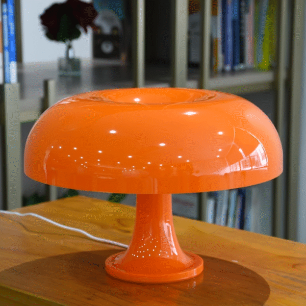 Chic Retro Shroom Table Lamp for a Stylish Glow