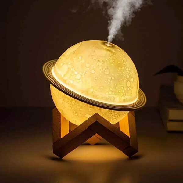 Bedside Table Moon Lamp with Aromatherapy Diffuser and Mist Humidifier