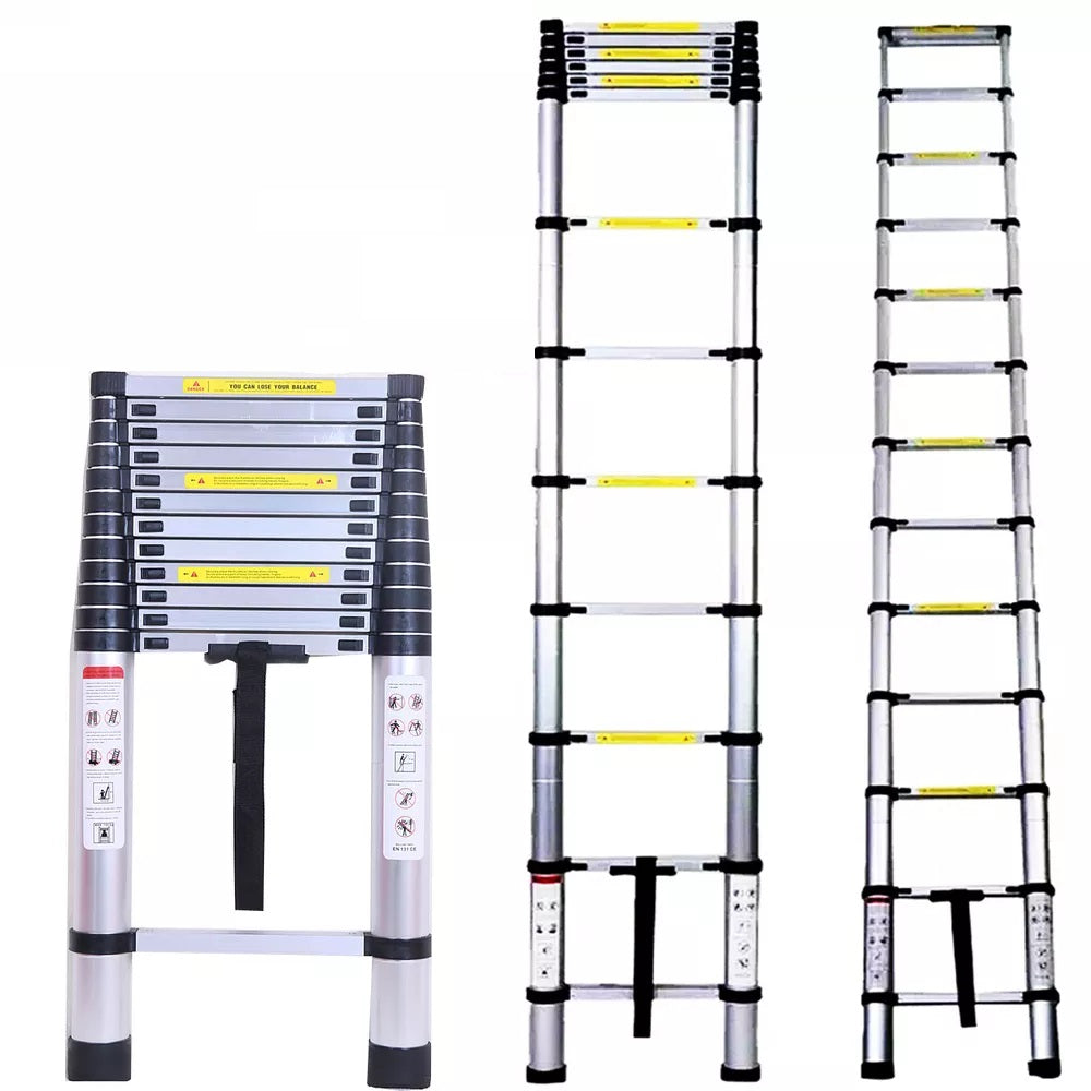 Portable Collapsible Extension Ladder - onlinemegasale.com