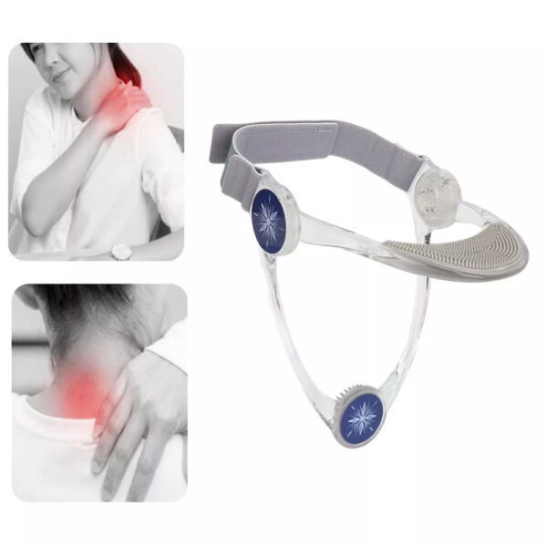 Neck posture corrector | Neck brace for posture | Neck hump corrector - Transparent