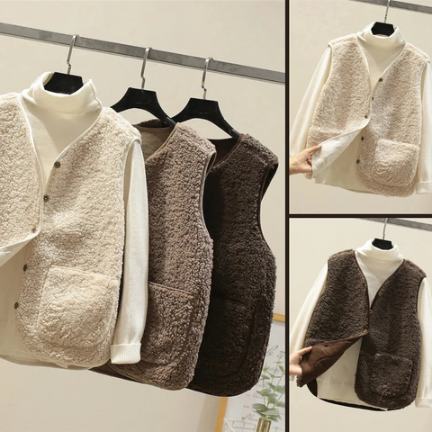 Silvia™ - Women's Cozy Polar Gilet - onlinemegasale.com Silvia™ - Women's Cozy Polar Gilet - onlinemegasale.com