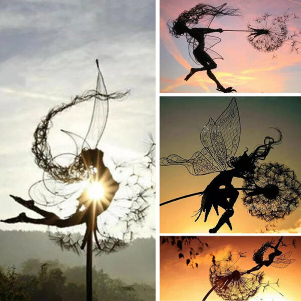 Fairy Steel Garden Sculptures