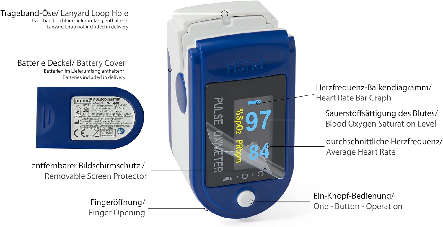 Fingertip Pulse Oximeter – Quick & Reliable Oxygen Monitoring - onlinemegasale.com Fingertip Pulse Oximeter – Quick & Reliable Oxygen Monitoring - onlinemegasale.com