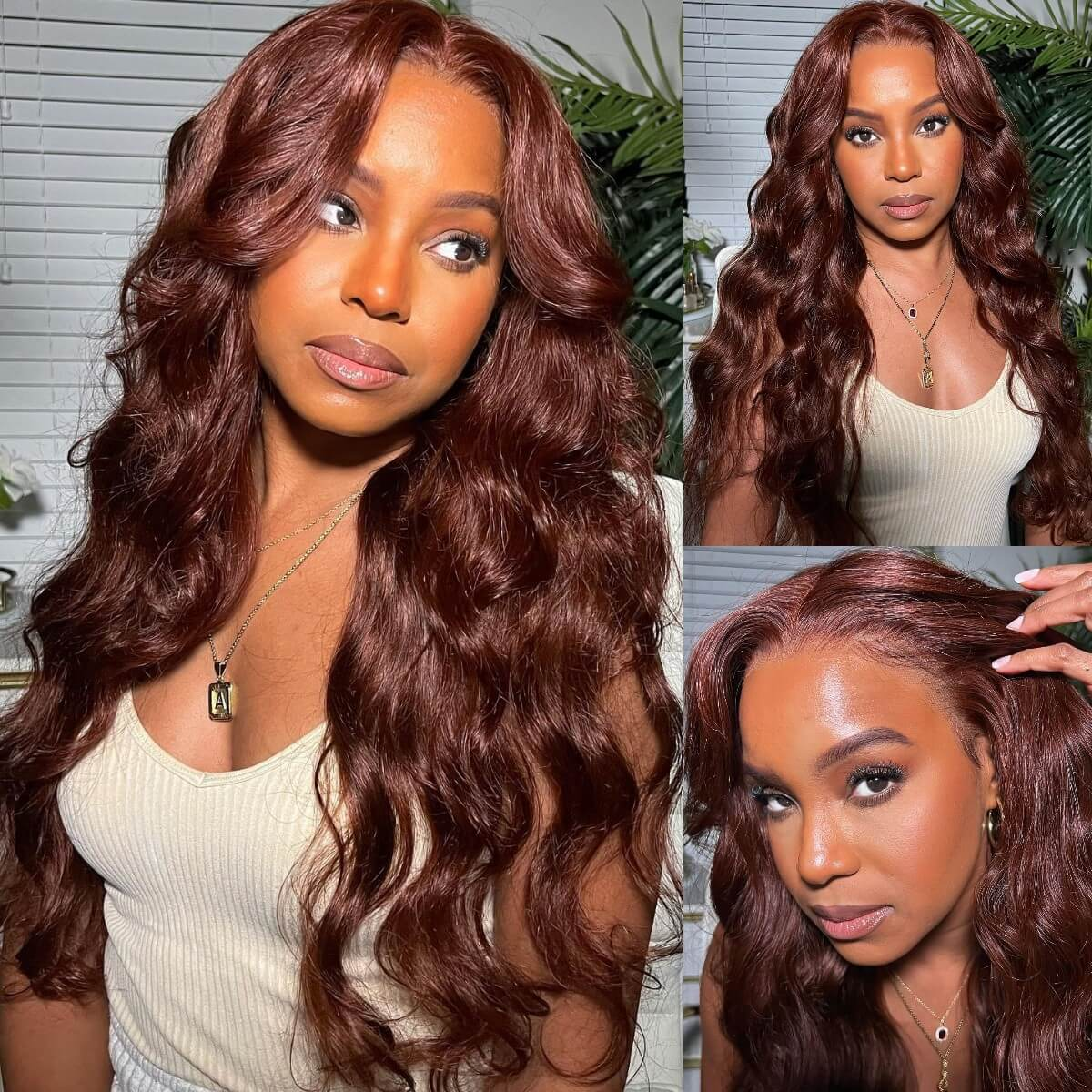 P__34_LRT27LBD_EST_VCP4 Cranberry Reddish Brown 13x4 Body Wave Lace Front Hair Wig Autumn Perfect Color For Dark Skins - onlinemegasale.com