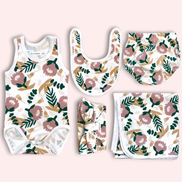 Newborn Singlet Bundle - Protea