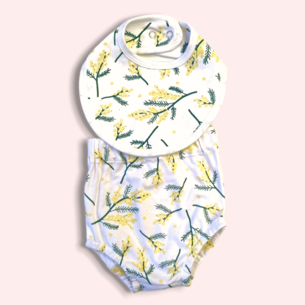 Bib & Bloomers Bundle - Wattle