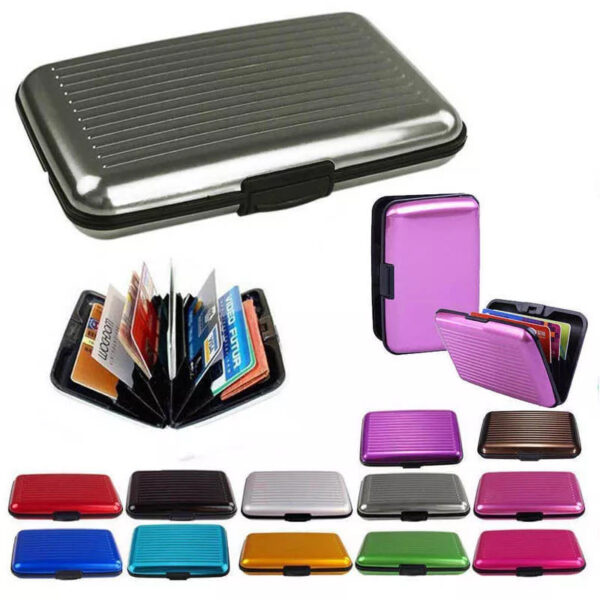 Aluminum Wallet RFID Blocking