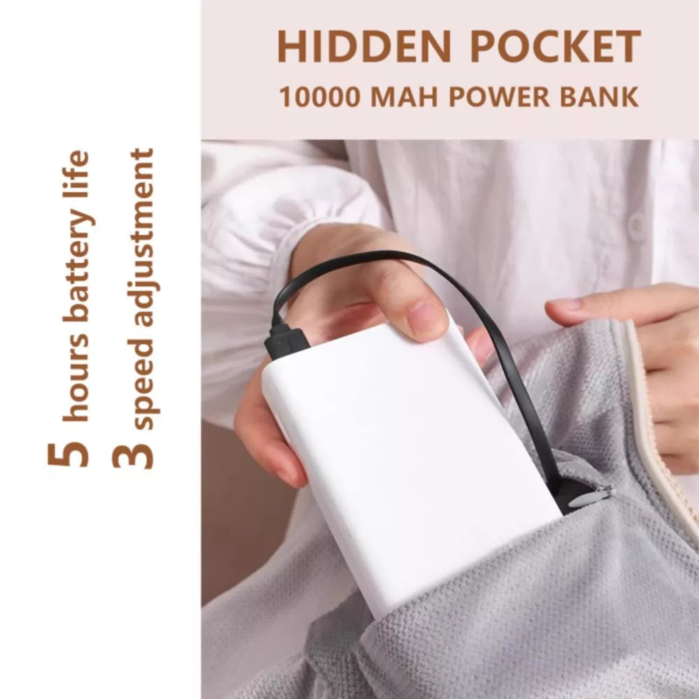 Portable Heated Shawl - onlinemegasale.com Portable Heated Shawl - onlinemegasale.com