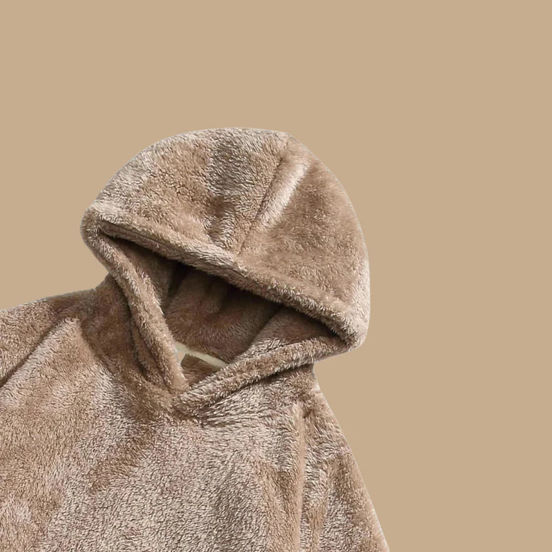 Gaty - Oversized Cloud-like Fleece Hoodie, Unisex. - onlinemegasale.com