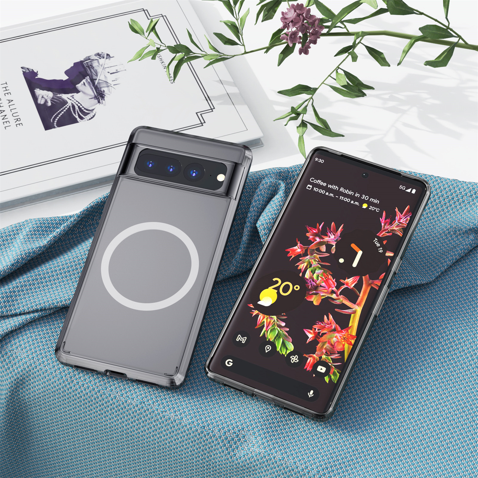 Transparent Magsafe Phone Case For Google Pixel 7 Pro - onlinemegasale.com