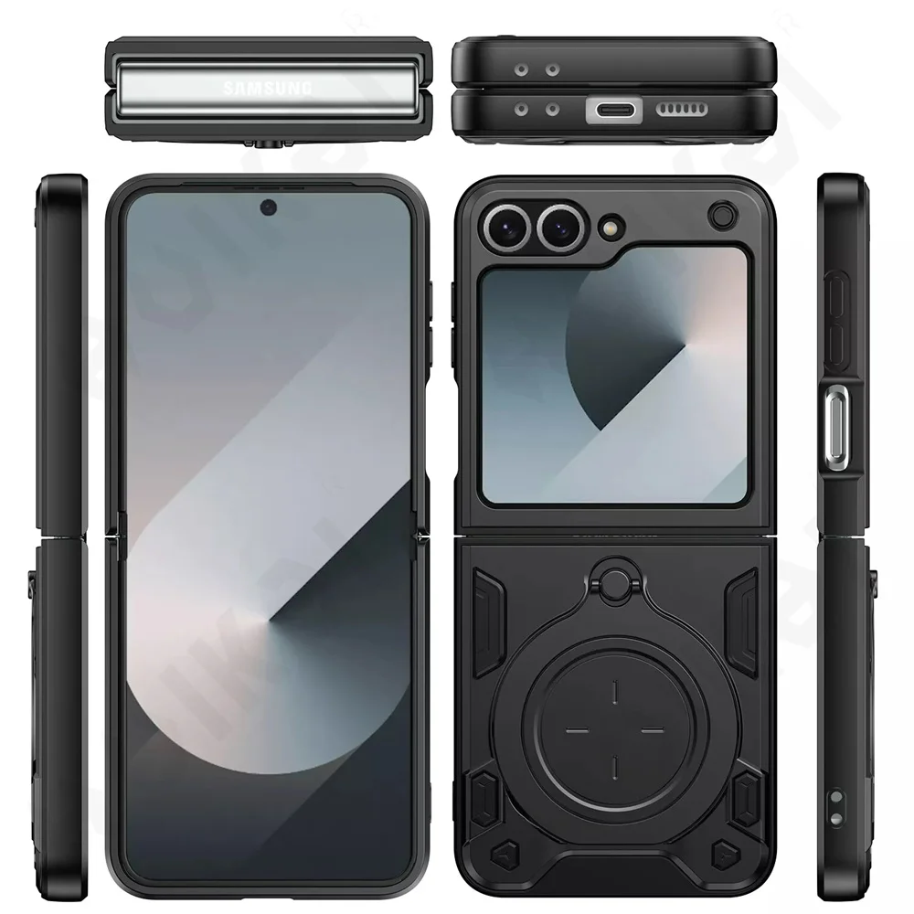 Shockproof Magnetic Case For Samsung Galaxy Z Flip 6 - onlinemegasale.com Shockproof Magnetic Case For Samsung Galaxy Z Flip 6 - onlinemegasale.com