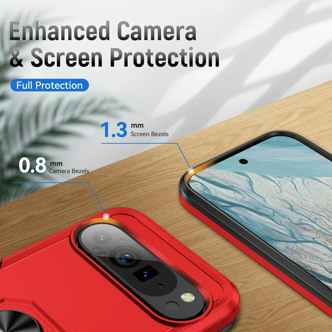 Full Protection Case with Stand for Google Pixel 9 Series - onlinemegasale.com