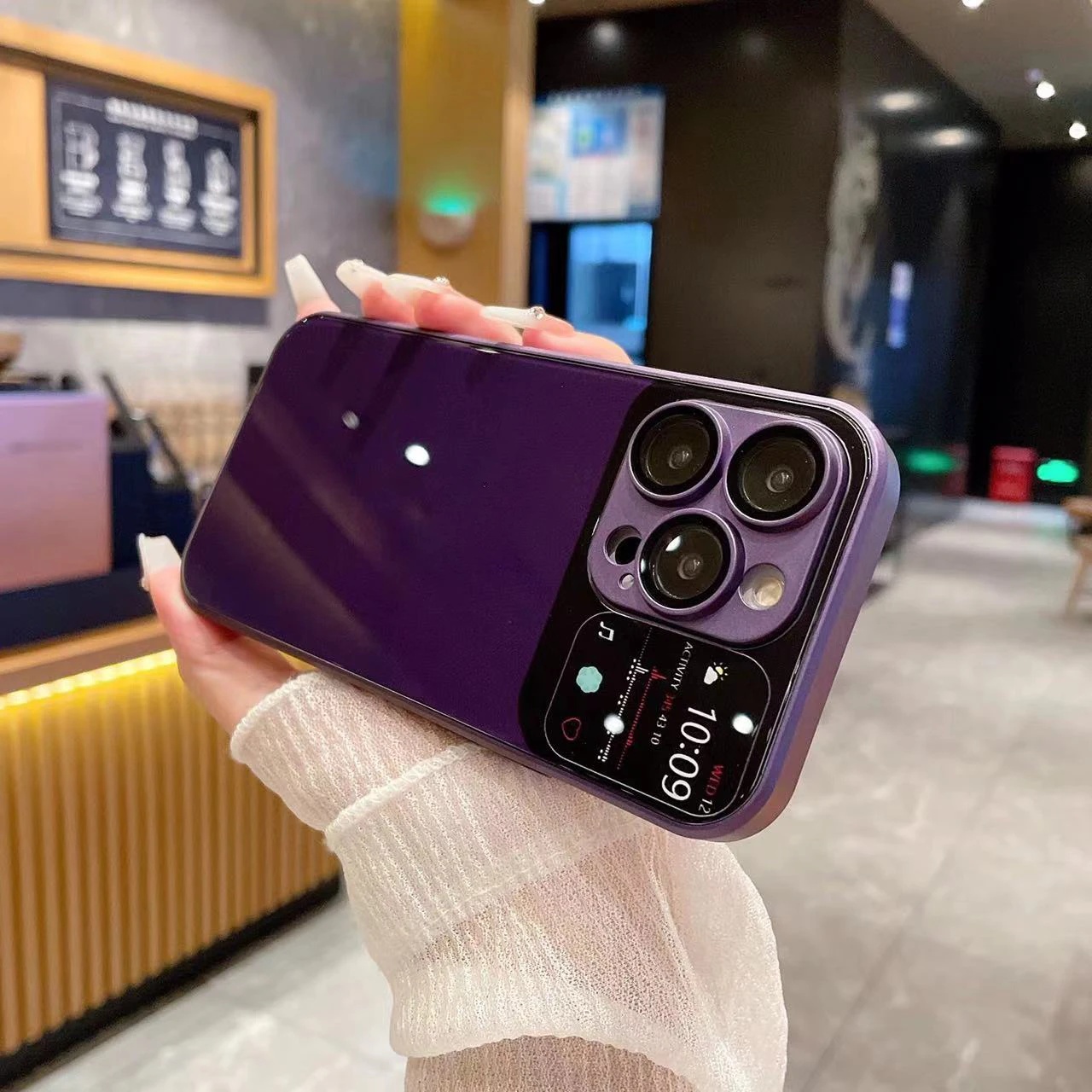 Luxury Gardient Temper Glass Phone Case For iPhone - onlinemegasale.com