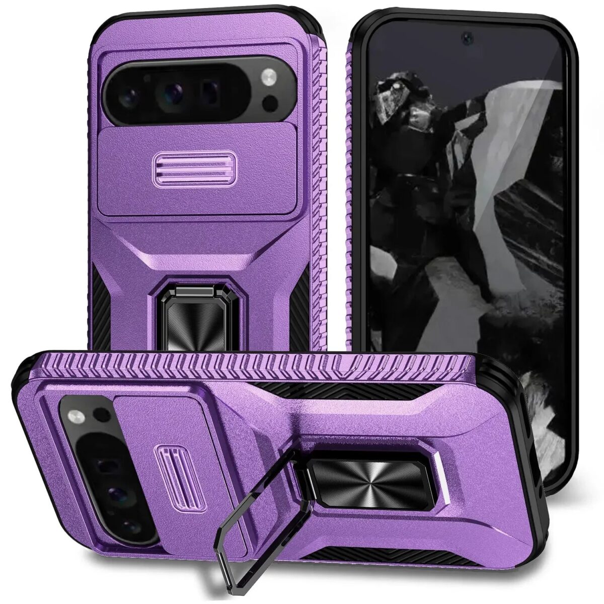 Slide Camera Protection Case For Google Pixel 9 Series - onlinemegasale.com